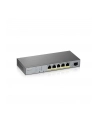 Switch Zyxel GS1350-6HP 6p PoE (PoE+: 3;PoE++: 2) 60W Managed Gigabit - nr 12