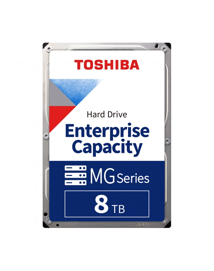 toshiba europe TOSHIBA MG Series - Enterprise Capacity HDD 8TB 3.5inch SATA 7200rpm MG10ADA800E główny