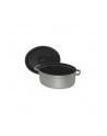 zwilling Garnek żeliwny owalny Staub - 32 ltr, Grafitowy - nr 11
