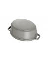 zwilling Garnek żeliwny owalny Staub - 32 ltr, Grafitowy - nr 10
