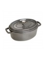 zwilling Garnek żeliwny owalny Staub - 32 ltr, Grafitowy - nr 8