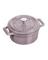 no name Mini garnek żeliwny okrągły Staub - 250 ml, Kwiat Wiśni - nr 1