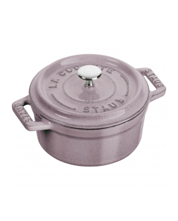 no name Mini garnek żeliwny okrągły Staub - 250 ml, Kwiat Wiśni
