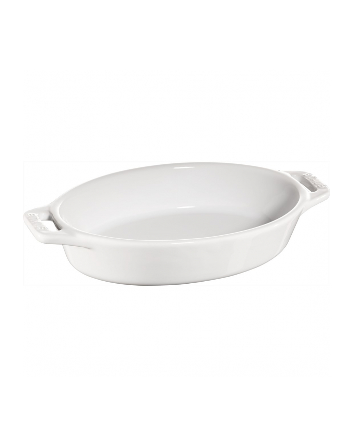 no name Owalny półmisek ceramiczny Staub - 400 ml, Biały główny