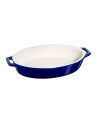 no name Owalny półmisek ceramiczny Staub - 11 ltr, Niebieski - nr 1