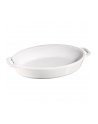 no name Owalny półmisek ceramiczny Staub - 11 ltr, Biały - nr 1