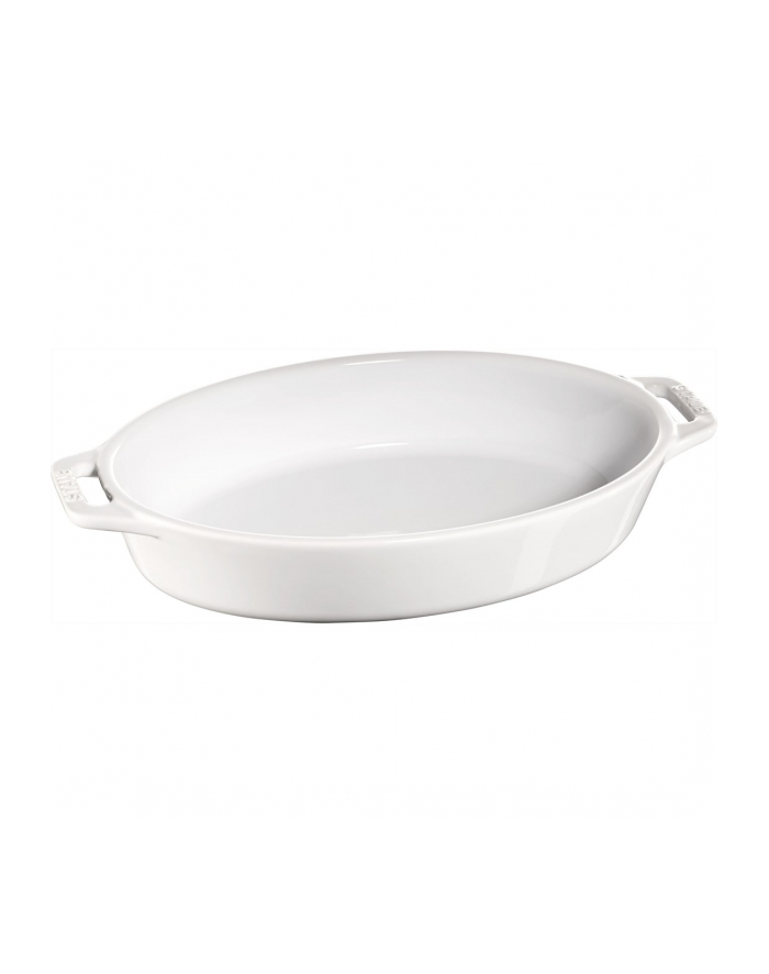 no name Owalny półmisek ceramiczny Staub - 11 ltr, Biały główny