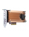 Qnap QM2-2S-220A, 2x M2 22110/2280 SATA SSD, PCIe Gen2 x2, Low-profile/Full-height - nr 8