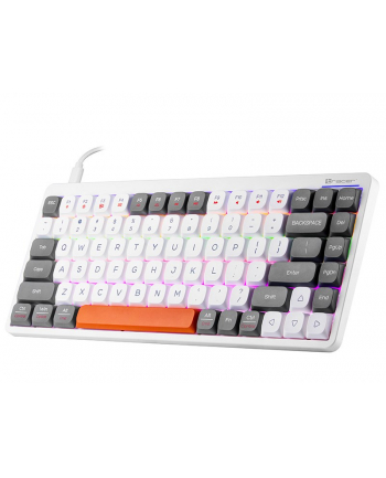 Klawiatura mechaniczna Tracer FINA 84 White/Grey (Outemu Red Switch)