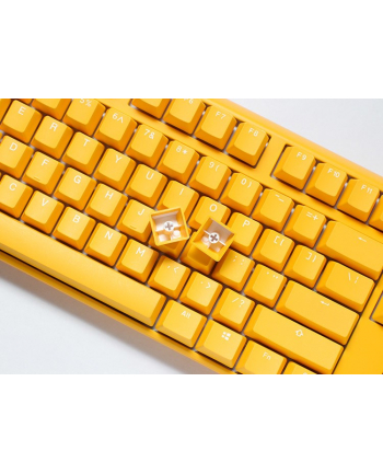 Ducky One 3 Yellow Gaming Tastatur, RGB LED - MX-Speed-Silver (US)