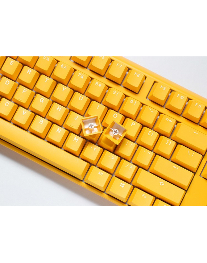 Ducky One 3 Yellow Gaming Tastatur, RGB LED - MX-Speed-Silver (US) główny