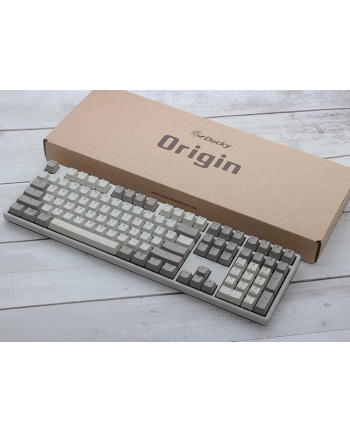 Ducky Origin Vintage Gaming Tastatur, Cherry MX-Black (US)