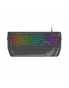 no name Geneza | Podświetlenie RGB 350 | Czarny | Klawiatura do gier | Przewodowe | Światło LED RGB | RU | 805 gramów - nr 1