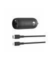 BELKIN ŁADOWARKA SAMOCHODOWA 30W USB-C, PD, PPS, CZARNA + KABEL LIGHTNING - nr 1