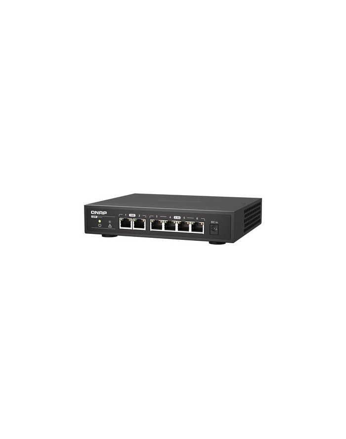 Qnap QSW-M2106-4C, 6x 25GbE,  4+A146x combo 10GbE SFP+/RJ45, management switch główny