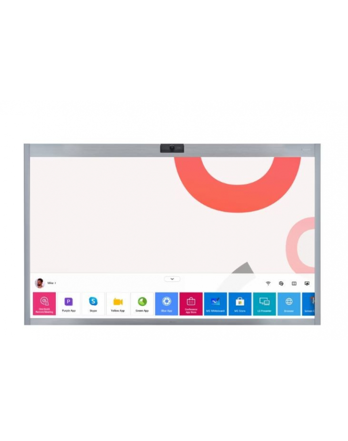 lg electronics Monitor wielkoformatowy do wideokonferencji 55 cali 55CT5WN-B One Quick Works główny