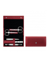 no name Zestaw do manicure Zwilling Classic Inox – czerwone, skórzane etui, 5 elementów - Czerwony - nr 2