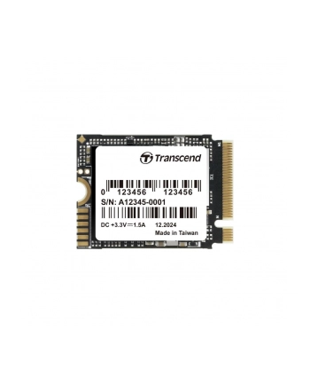 TRANSCEND 1TB M.2 2230 PCIe Gen4x4 NVMe 3D TLC DRAM-less