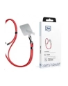 3mk pczerwonyection Smycz do telefonu - 3mk EasyClip - Czerwony (czarny) - nr 10