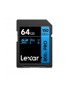 Lexar SDXC 800x Sdhc/SDXC 64GB odczytu do 120 MB/s Blue - nr 1