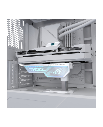 Wspornik karty graficznej Asus XH01 ROG HERCULX GRAPHICS CARD HOLD-ER WHITE biały