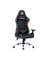 Fotel dla gracza Defender ULTIMATE czarny RGB - nr 1