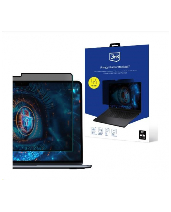 3mk pczerwonyection Filtr prywatyzujący, elektroststyczny - 3mk Privacy filter for MacBook Pro 16'' 2021