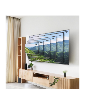 Uchwyt do TV Maclean MC-421, max VESA 600x400, 32-90'', 80kg, reg. odchylenia +15°~-15°