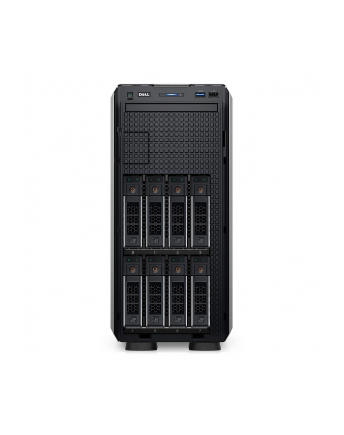 Serwer Dell PowerEdge T350 /E-2314/16GB/SSD480GB/H355/2x700W/3Y Basic NBD główny