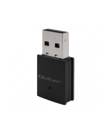 Karta sieciowa Qoltec Bezprzewodowy Ultra szybki mini adapter WiFi Standard AC | BT 4.0 USB | 600Mbps