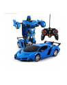 inni Auto Robot 2w1 niebieski zdalnie sterowany 12817 - nr 1