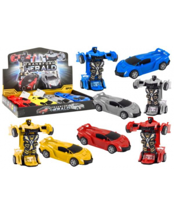 inni Auto robot 2w1 samochód sportowy 18822 mix cena za 1 szt