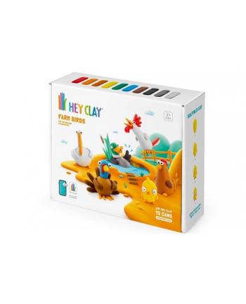 tm toys Hey Clay Zestaw ptaki z farmy 15-pak 15 puszek 15020CEE15