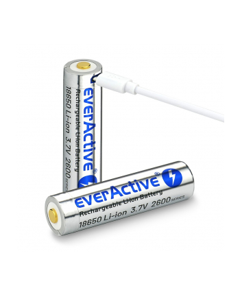 everactive Akumulator 18650 3,7V Li-ion 2600 mAh micro USB