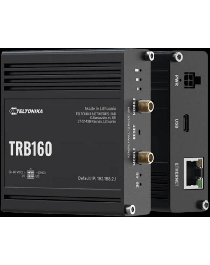 TELTONIKA NETWORKS TRB160 4G LTE CAT6 IoT Gateway główny