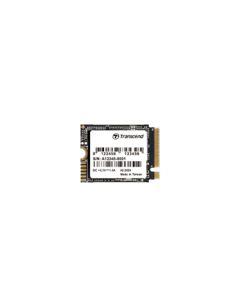 TRANSCEND 512GB M.2 2230 PCIe Gen4x4 NVMe 3D TLC DRAM-less