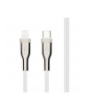 Fixed USB-C/Lightning i obsługą PD, 1,2 m, MFI, biały (FIXDBCL12WH) - nr 2