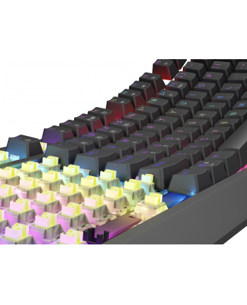 Genesis Thor 230 TKL Czarna RGB Outemu Silent Lemon (NKG2108)