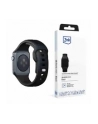 3mk pczerwonyection Pasek do Apple Watch - 3mk Silicone Watch Strap for Apple -38/40/41 mm Black - nr 11