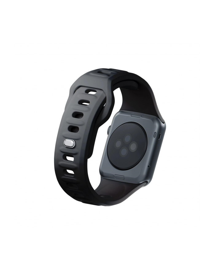 3mk pczerwonyection Pasek do Apple Watch - 3mk Silicone Watch Strap for Apple -38/40/41 mm Black główny