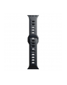 3mk pczerwonyection Pasek do Apple Watch - 3mk Silicone Watch Strap for Apple -38/40/41 mm Black - nr 7