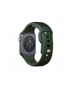 3mk pczerwonyection Pasek do Apple Watch - 3mk Silicone Watch Strap for Apple -38/40/41 mm Dark Green - nr 9