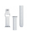 3mk pczerwonyection Pasek do Apple Watch - 3mk Silicone Watch Strap for Apple -38/40/41 mm White - nr 1