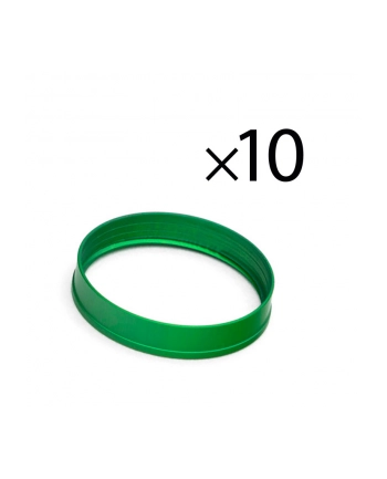 Ek Water Blocks EK-Quantum Torque Color Ring 10-Pack HDC 12 - Green (3831109816271)