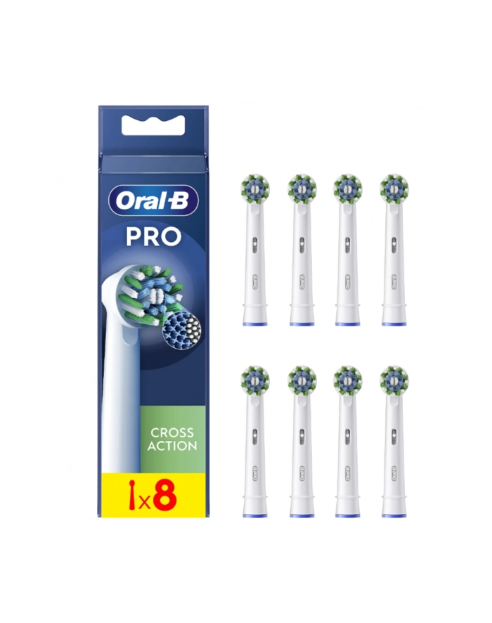 Oral-B Pro Cross Action Końcówki Wymienne Do Szczoteczki Zębów 8szt. główny