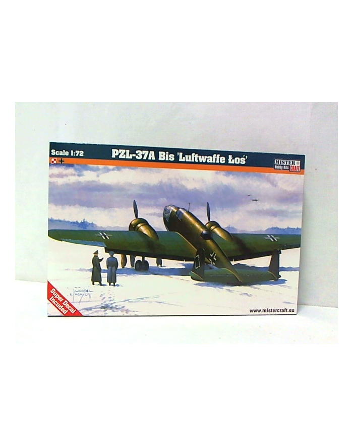 mastercraft Model PZL-37A Bis Luftwaffe Łoś 40079 główny