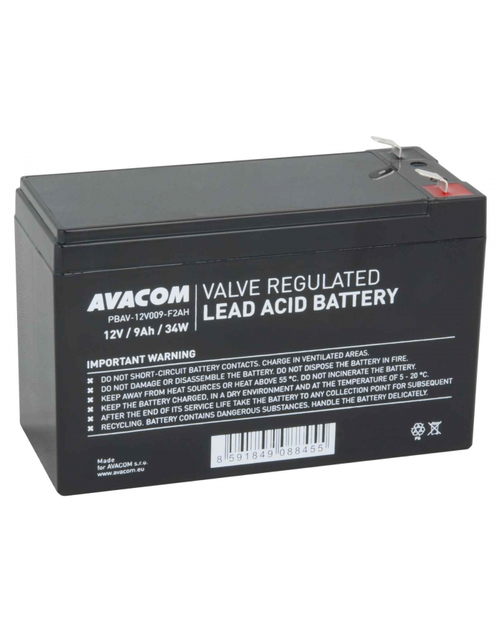 Avacom Avacom Baterie 12V 9Ah F2 Highrate (PBAV12V009F2AH) główny