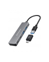 Graugear USB-HUB 4x 3.0, 2x Type-C und Type-A retail (GHUB2A2CAC) - nr 1