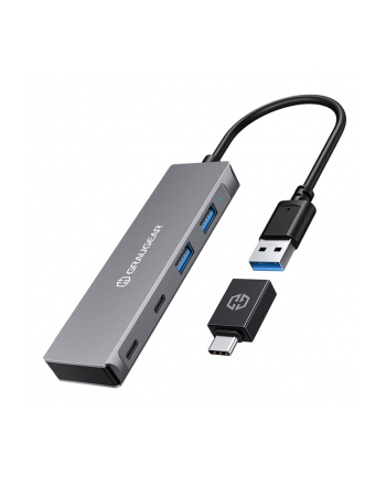 Graugear USB-HUB 4x 3.0, 2x Type-C und Type-A retail (GHUB2A2CAC)
