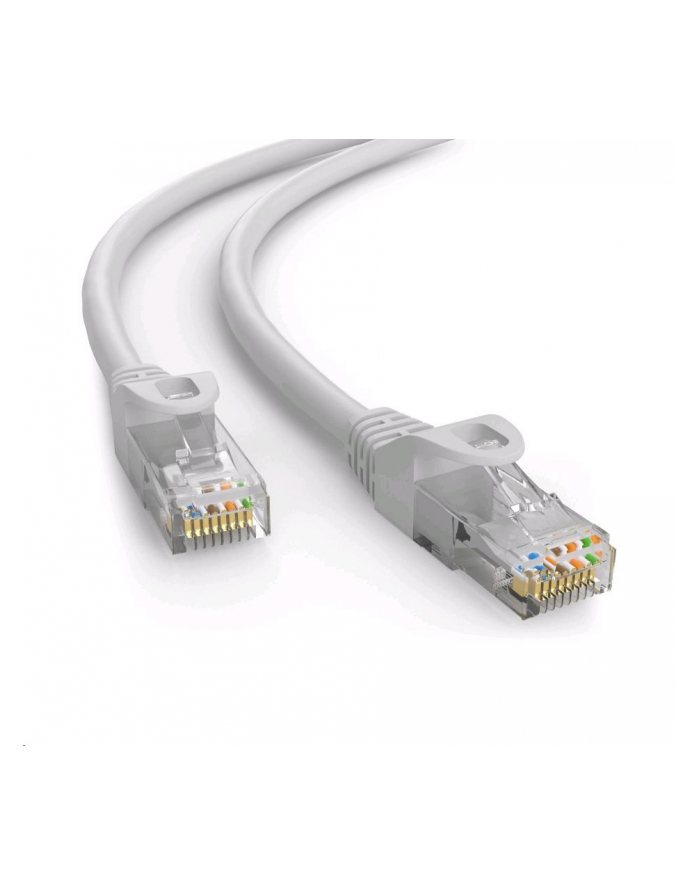 C-Tech Kabel Patchcord Cat6E, Utp, biały, 50M (CBPP650) główny